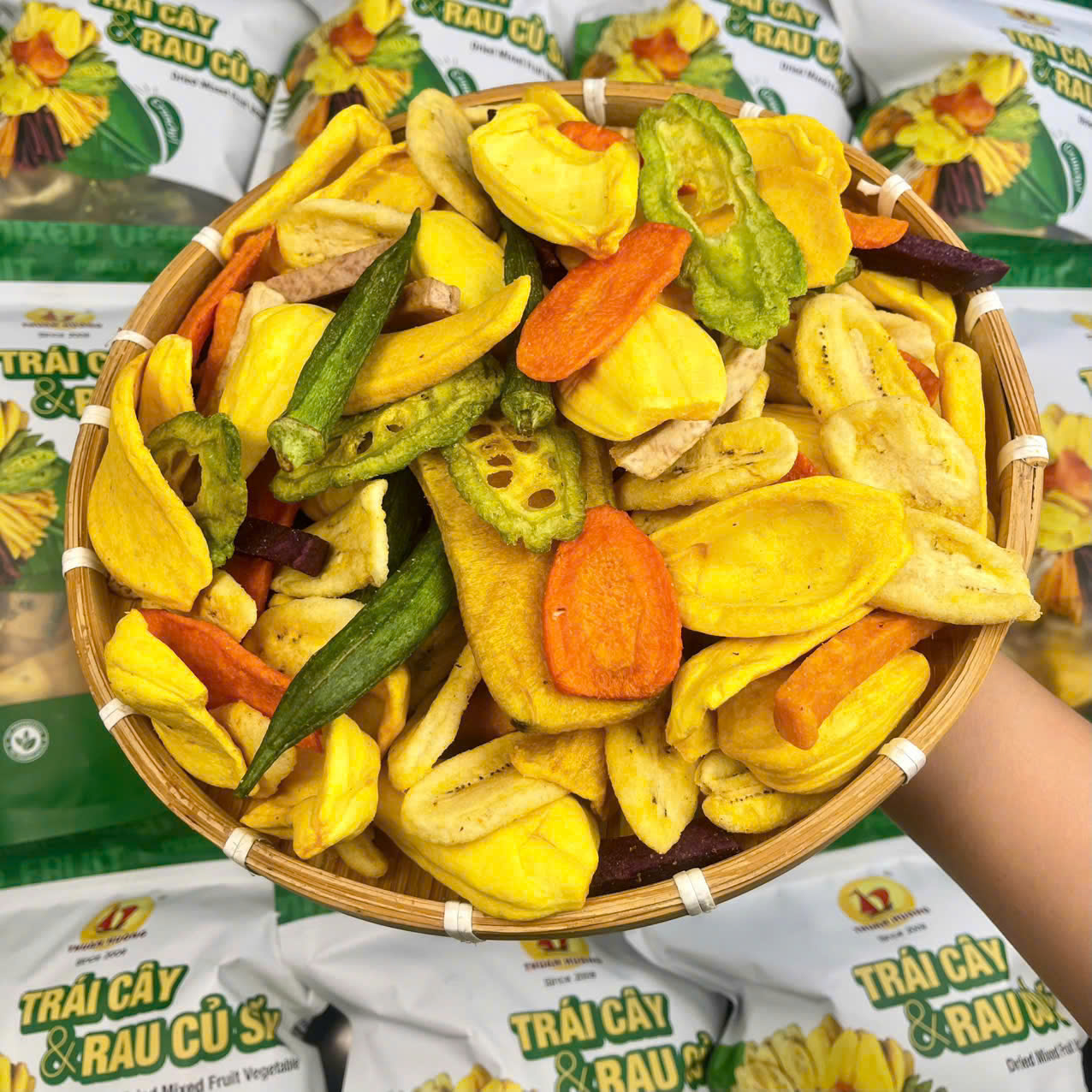 Rau Củ Sấy Không Đường 200g - Ảnh 7