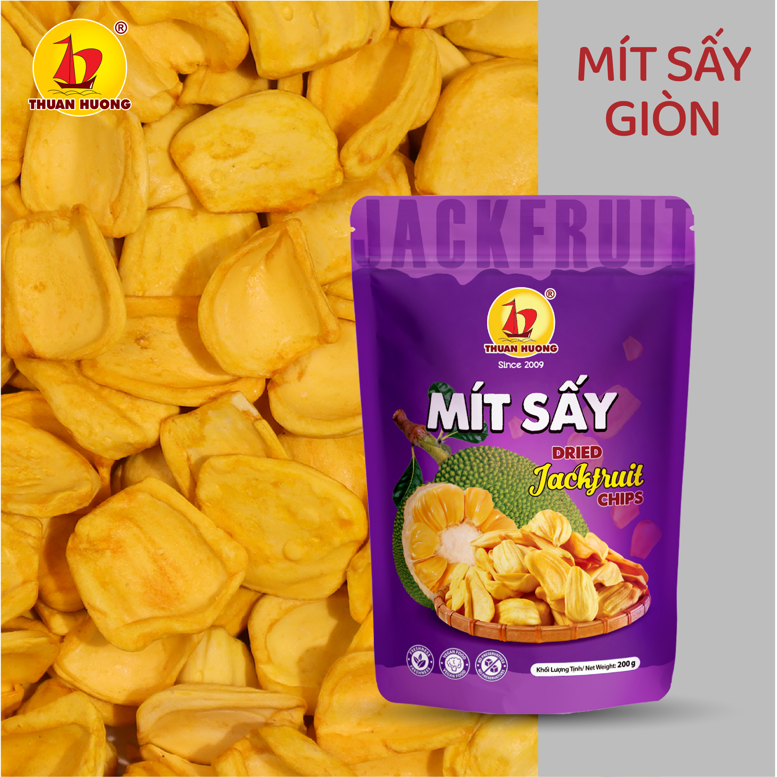 Mít Sấy Giòn 200g