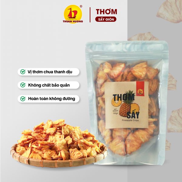 Thơm sấy giòn
