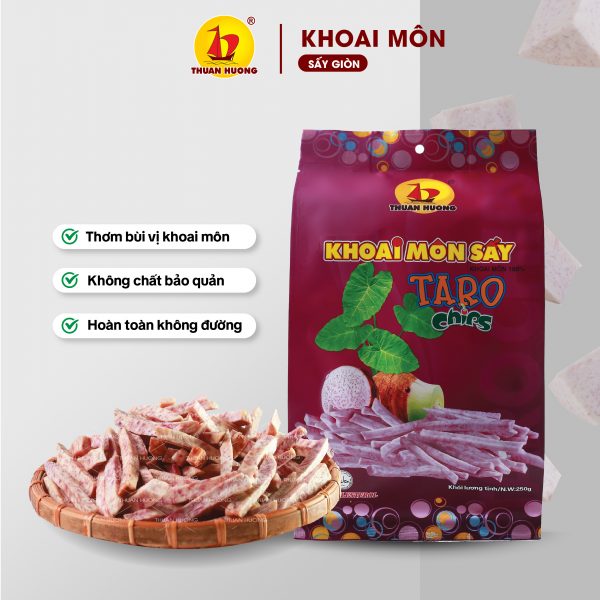 Khoai môn sấy