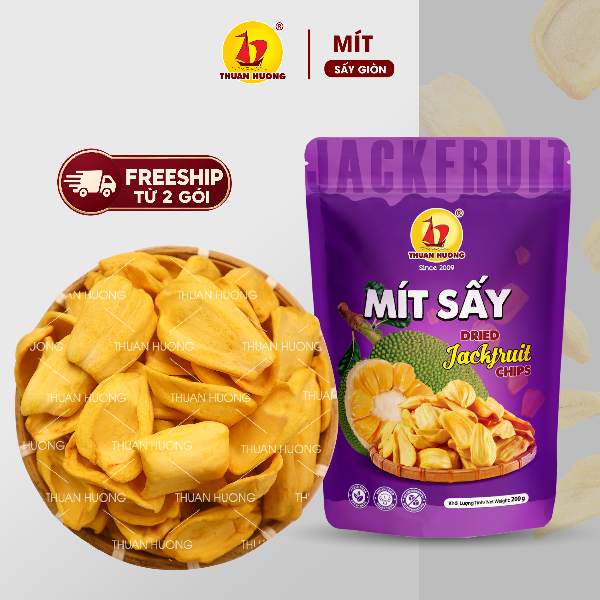 Mít Sấy Giòn 200g