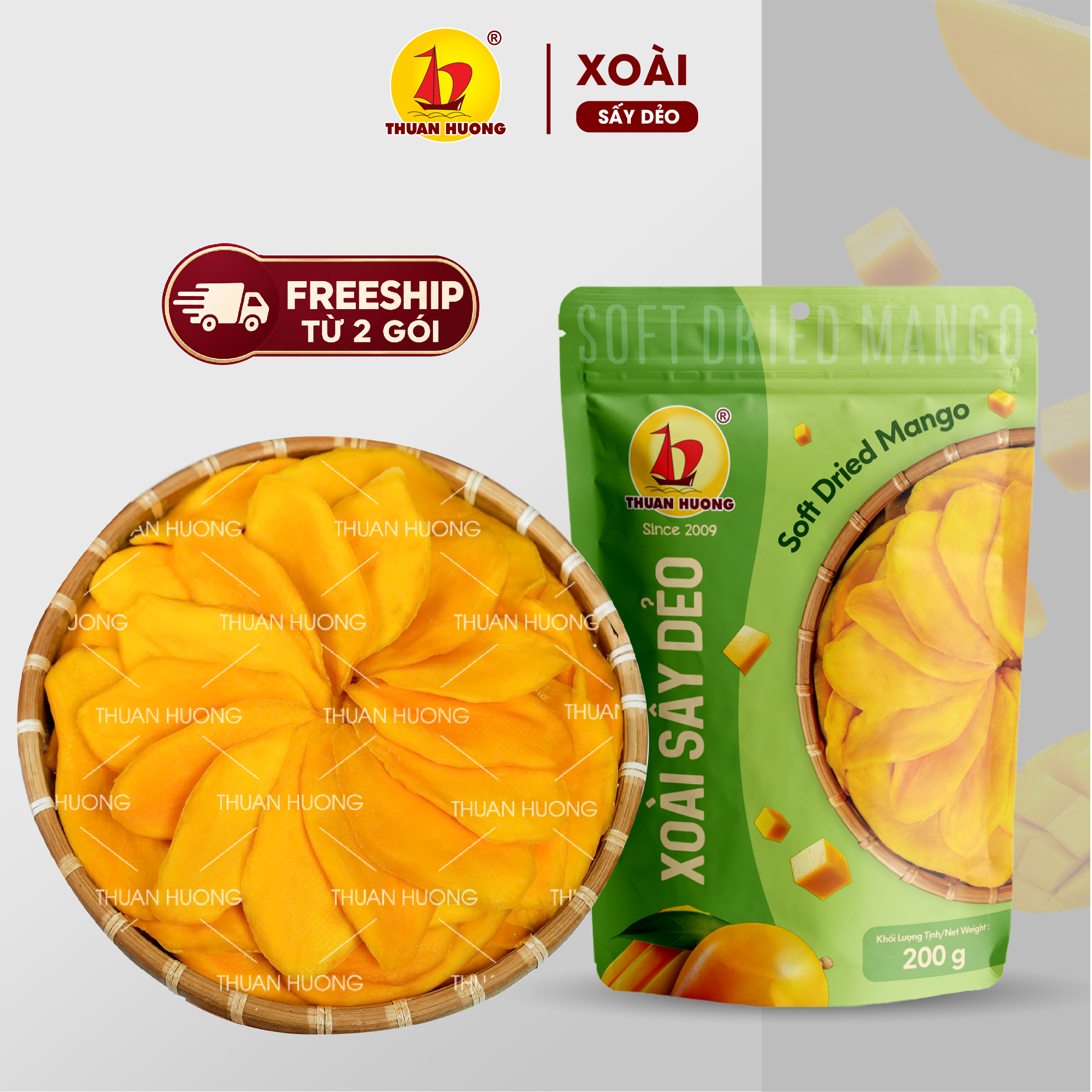 Xoài Sấy Dẻo 200g