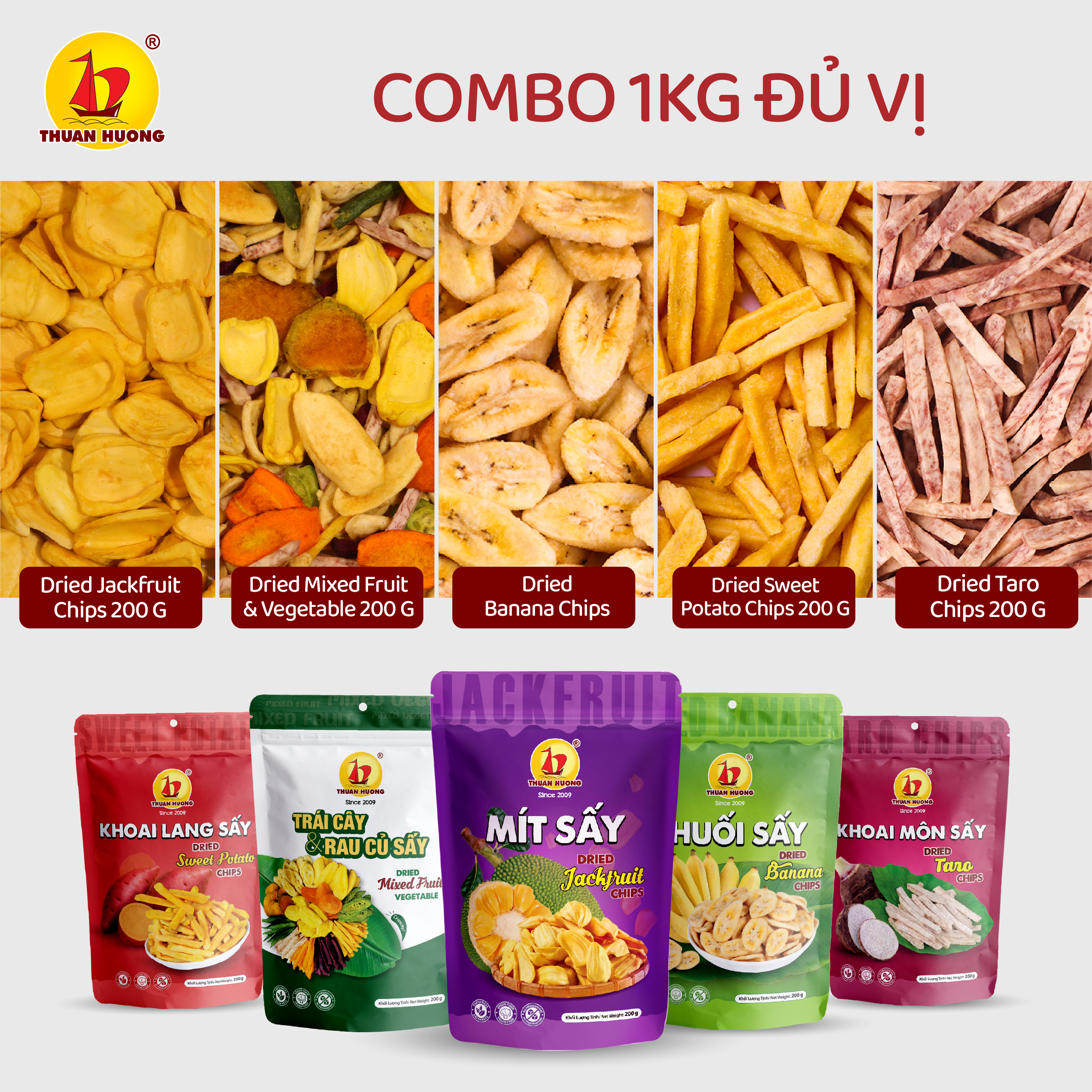 Combo 1kg Thuận Hương